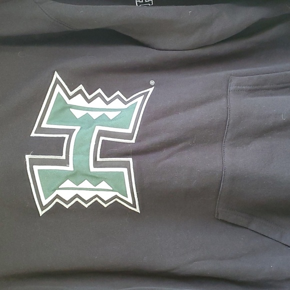 Black and green hoodie.‎ HAWAII..size medium. Very good used condition. - Picture 2 of 8